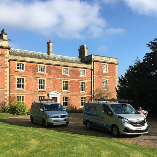 Domestic Window Cleaning - Stately Homes